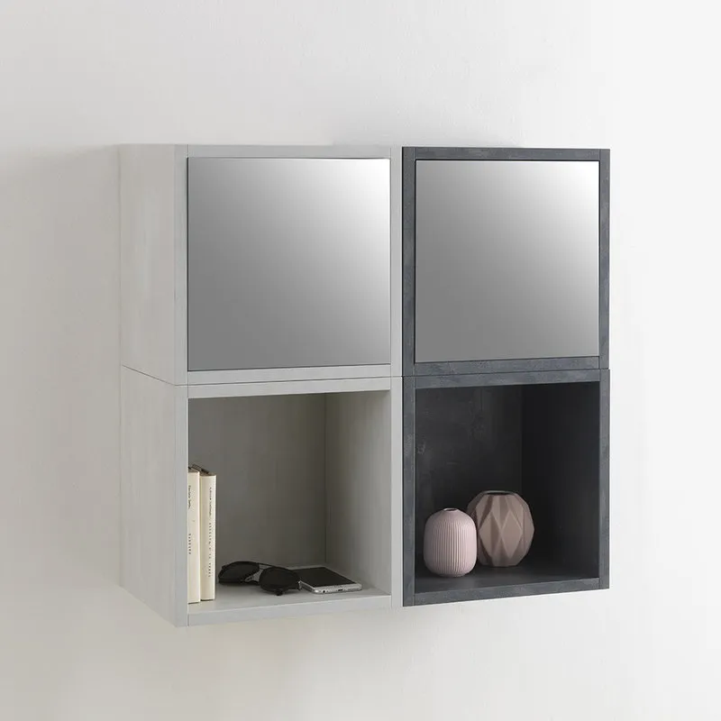 TFT Home Pensile 1 anta OSLO, bianco pietra