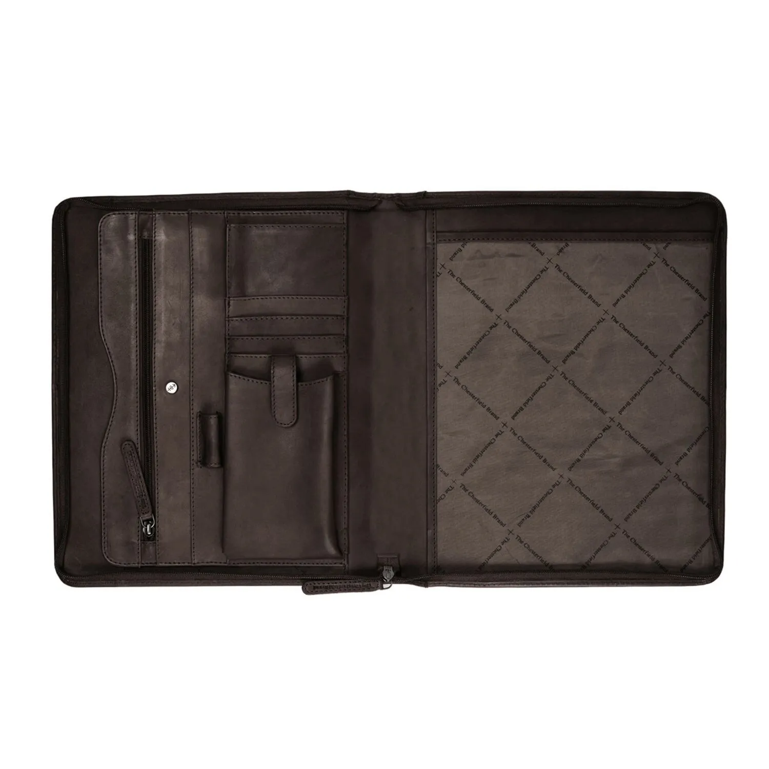 The Chesterfield Brand Wax Pull Up Caso di scrittura Pelle 22 cm