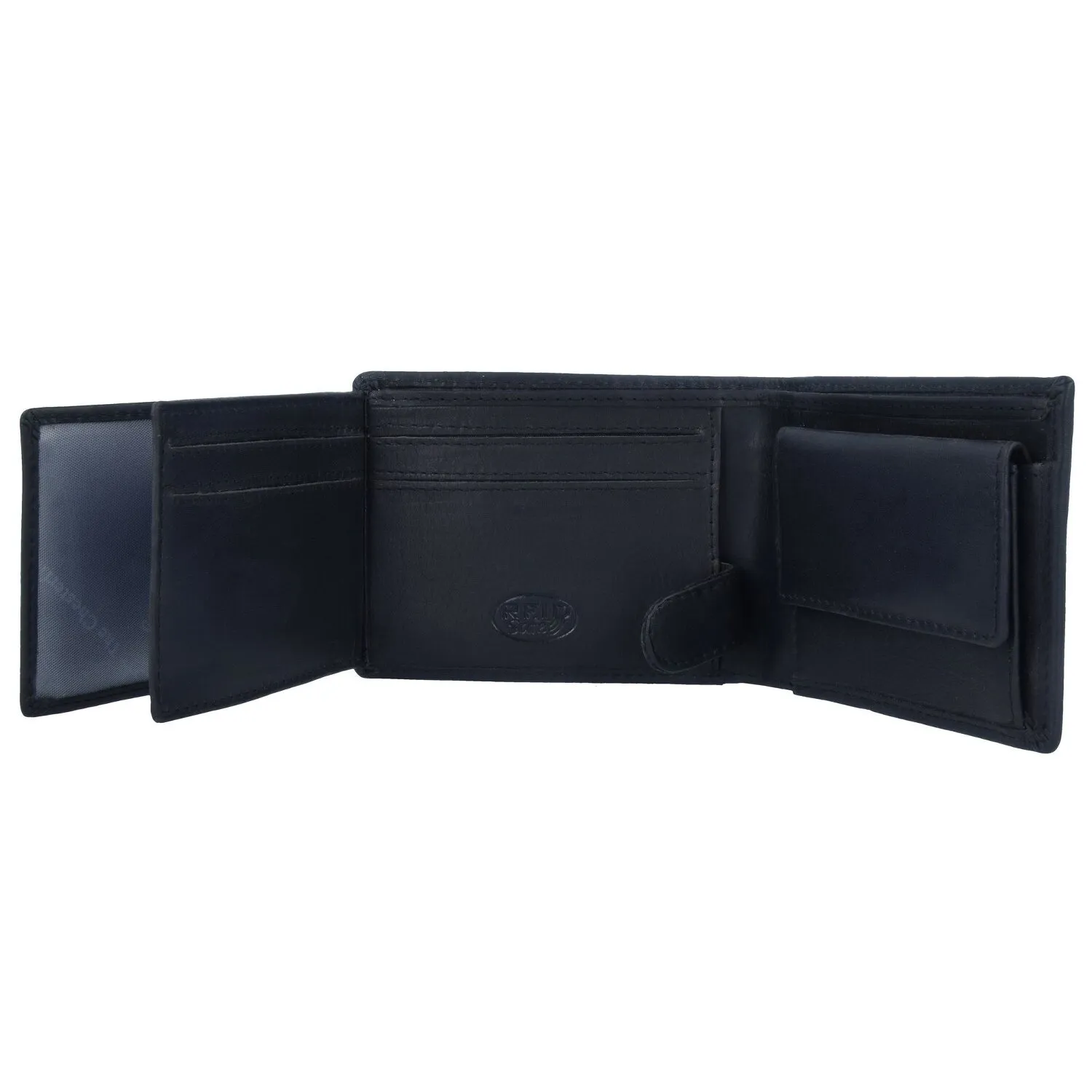 The Chesterfield Brand Wax Pull Up Portafoglio Protezione RFID Pelle 10.5 cm