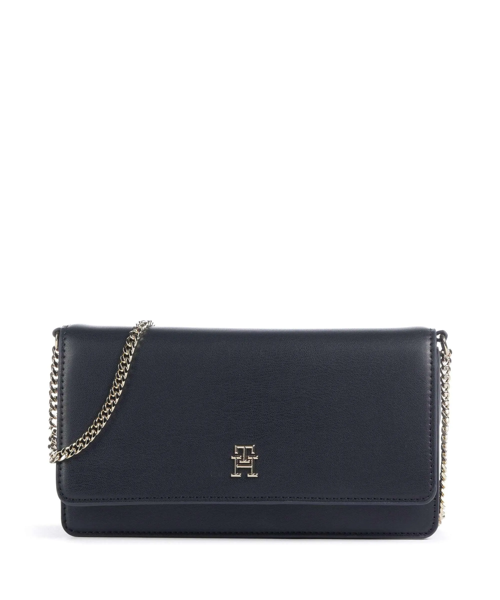  Tommy Hilfiger TH Refined Borsa a tracolla pelle sintetica navy  