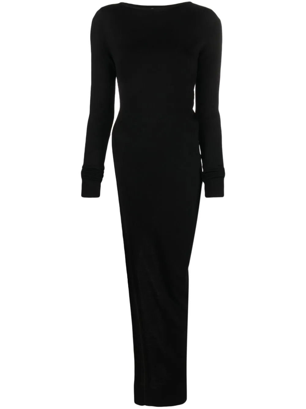 Top luno in maglia in nero - donna