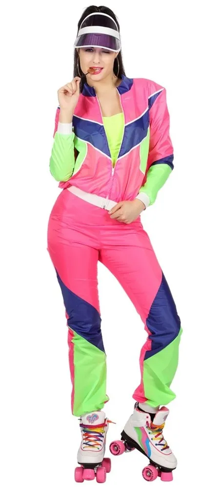 Tuta anni '80 training per donna