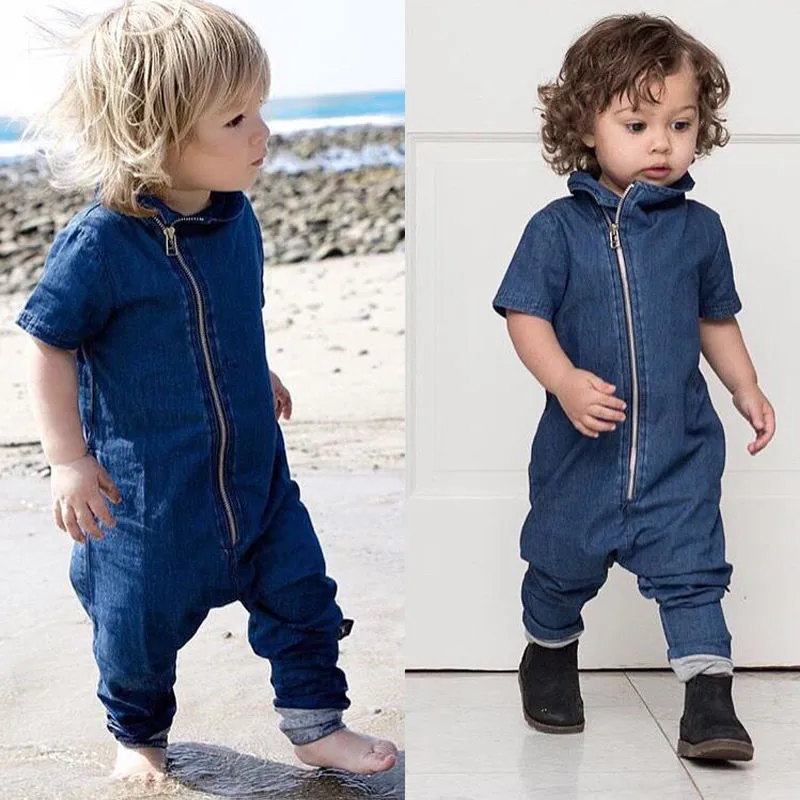 Tutina denim bimbo