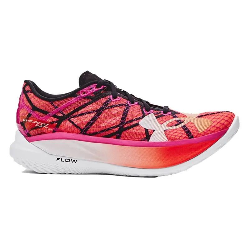 Under Armour Velociti Elite 2 Nero Astro Rosa - Scarpe Running Uomo
