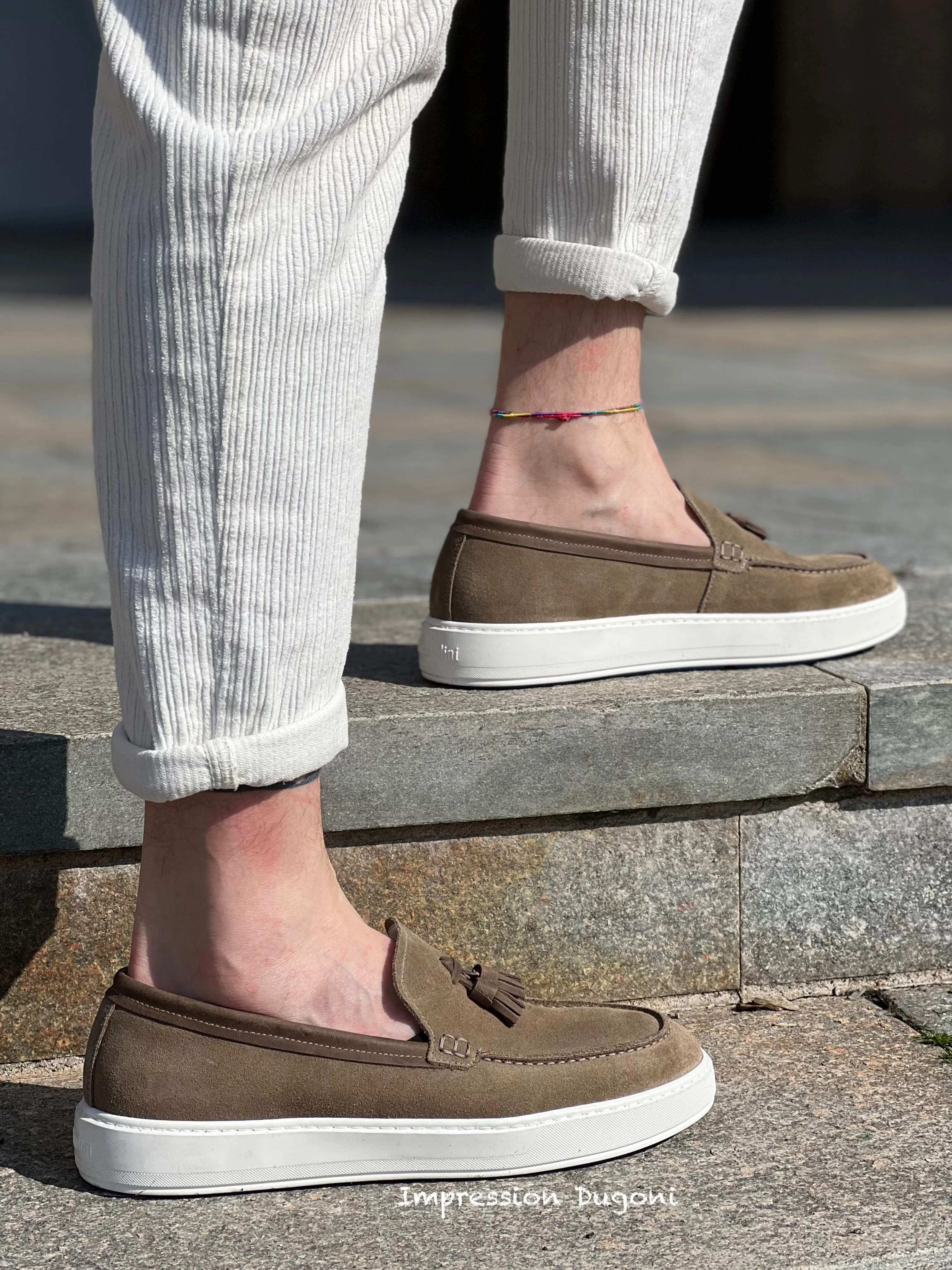 UOMO - Mocassino - NeroGiardini E302890U ECRU