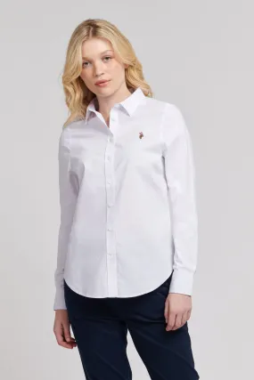 U.S. Polo Assn. Donna - Camicia Oxford vestibilità classica