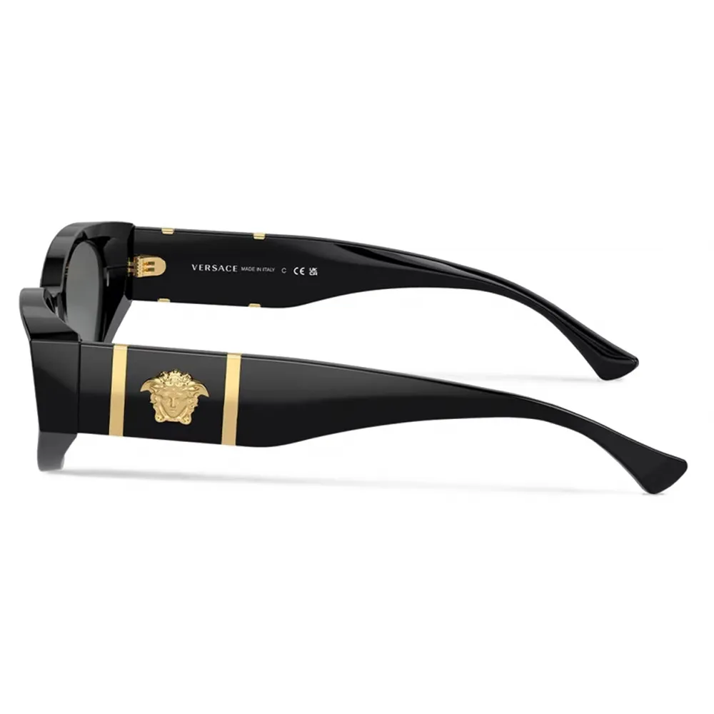 Versace - Occhiale da Sole Cat Eye Medusa Legend - Rosso Havana Marrone Scuro - Occhiali da Sole - Versace Eyewear