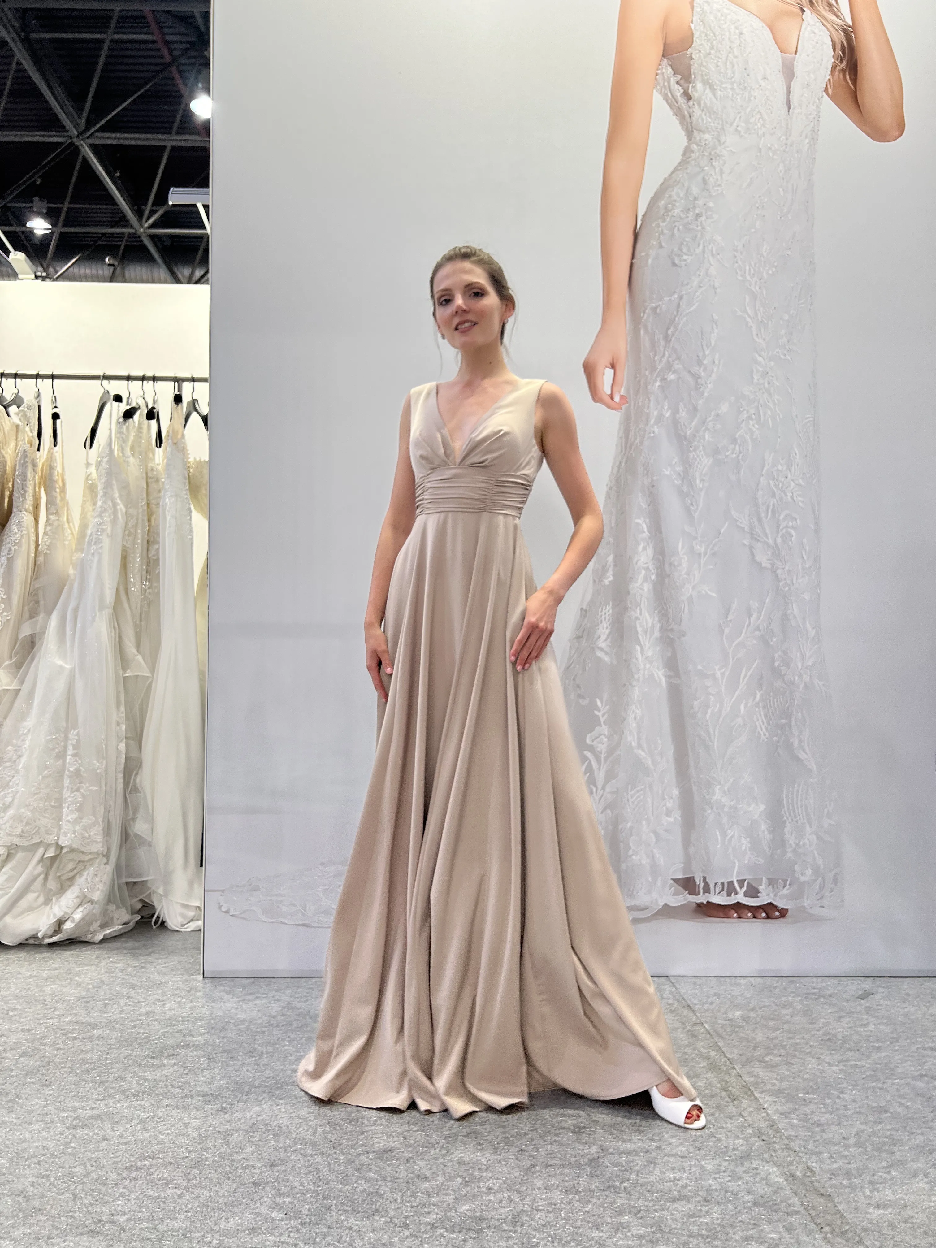 Vestito donna da cerimonia in raso
