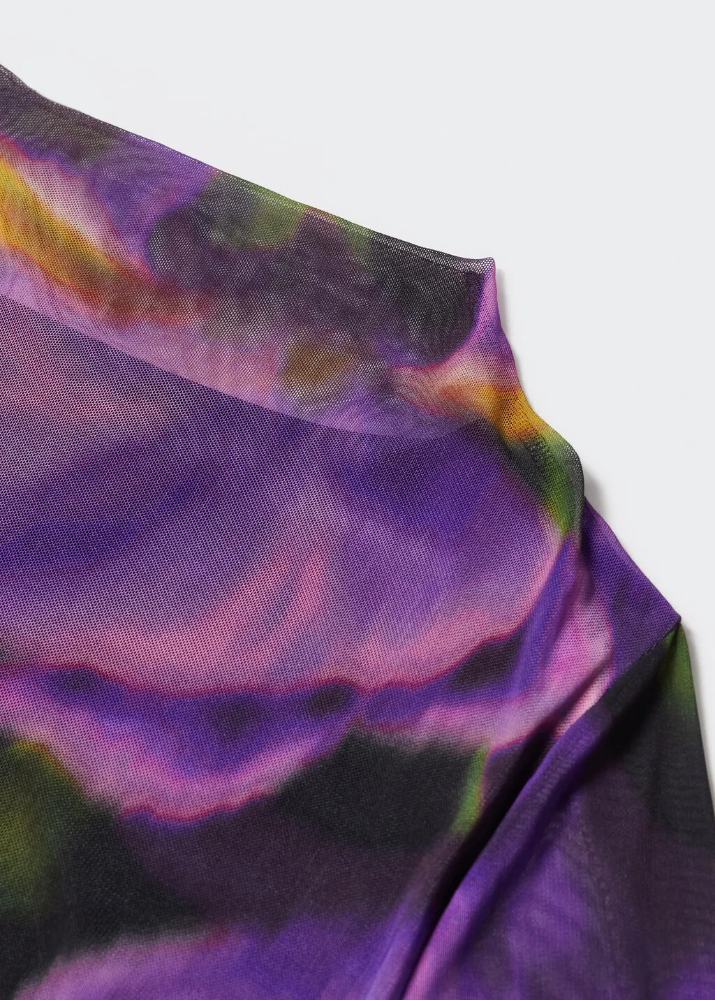 Vestito tulle stampa floreale