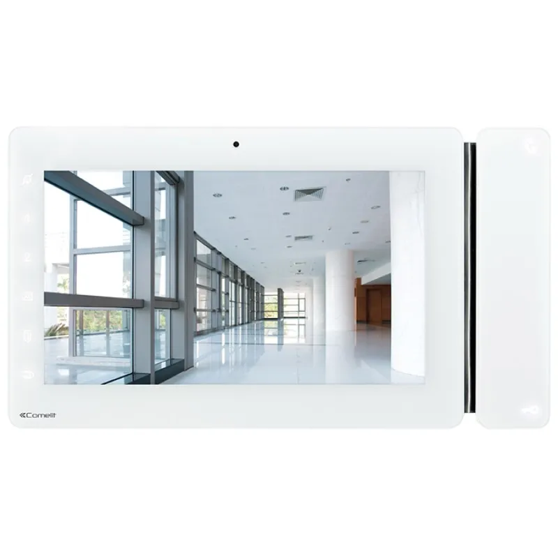 Videocitofono Monitor Maxi 7 Pollici a Colori Wi-Fi Bianco - COMELIT 6842W 
