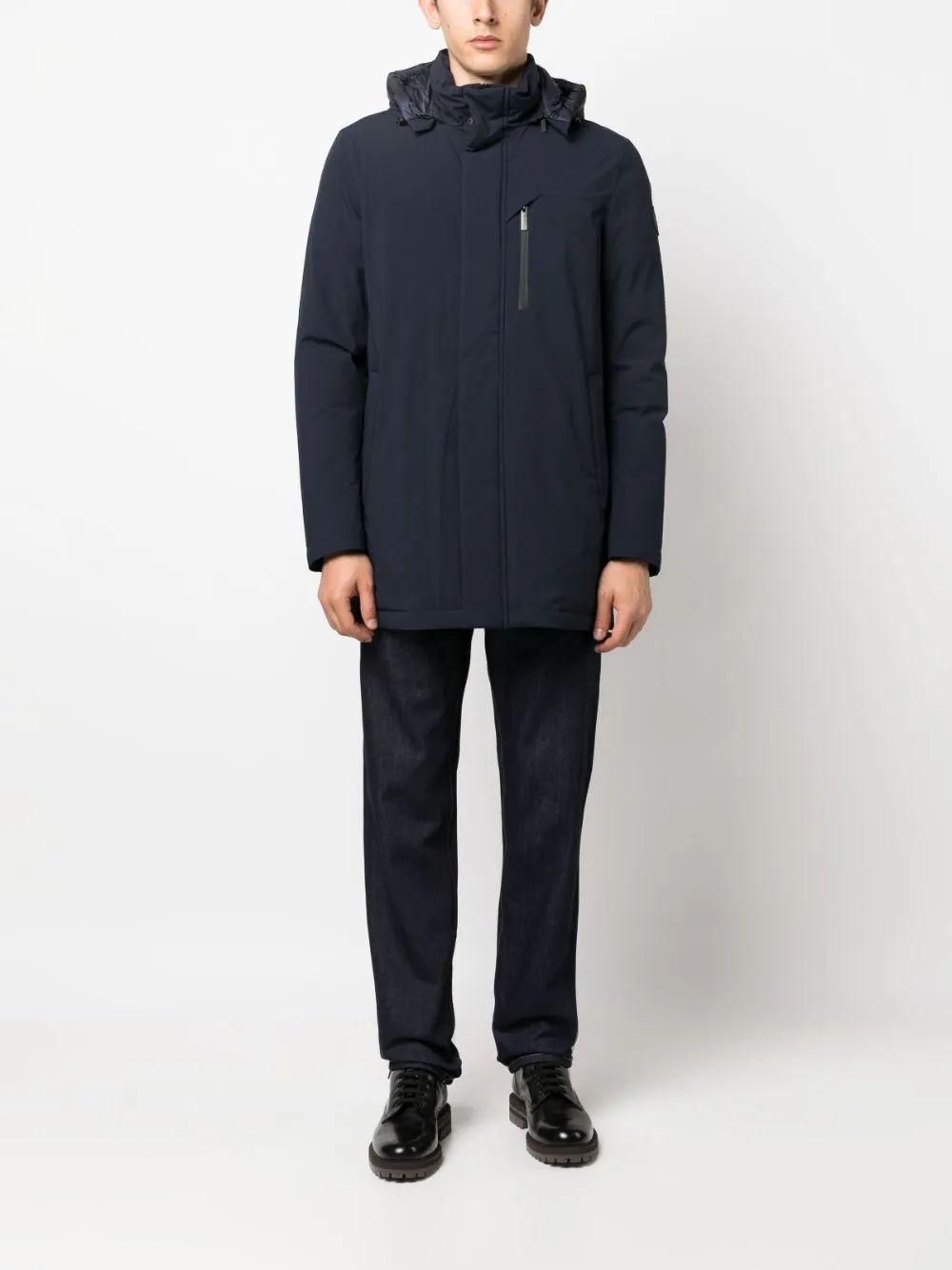 Woolrich Giubbotto CFWOOU0803MRUT3339_3989 Poliammide/Spandex Blu