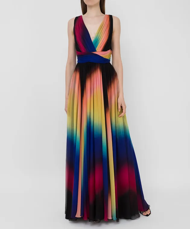 Zuhair Murad Vestito di seta DRS20005CHSI019